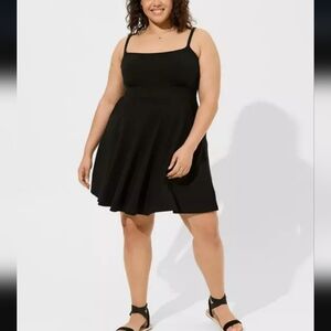 Torrid Foxy Skater Tank Dress Size 4 4X